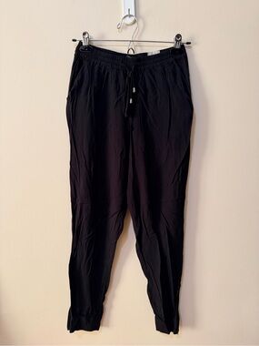 Forever 21 Black Drawstring Jogger Pants